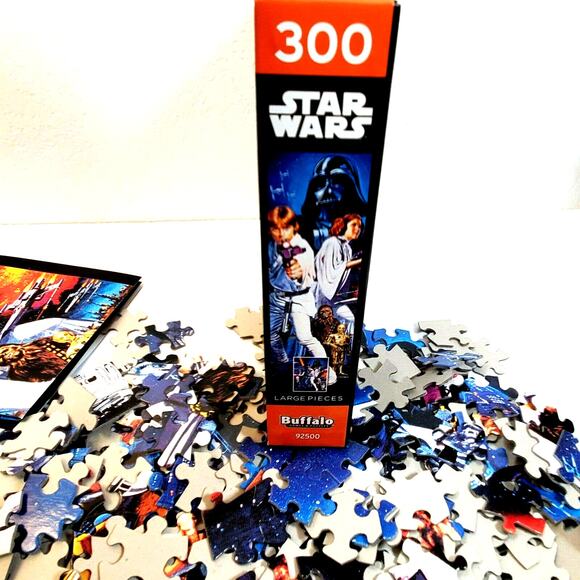 Star Wars Disney Puzzle A New Hope 300 Large Pieces Buffalo 92500 Jigsaw - Picture 4 of 5